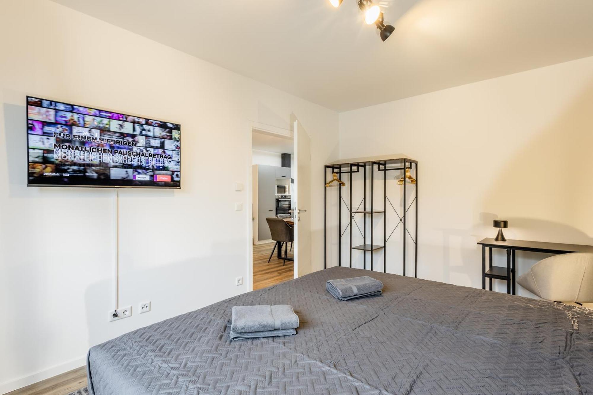 Premium Suite 02 I Smart-Tv I Terrasse I Wifi Хамм Экстерьер фото
