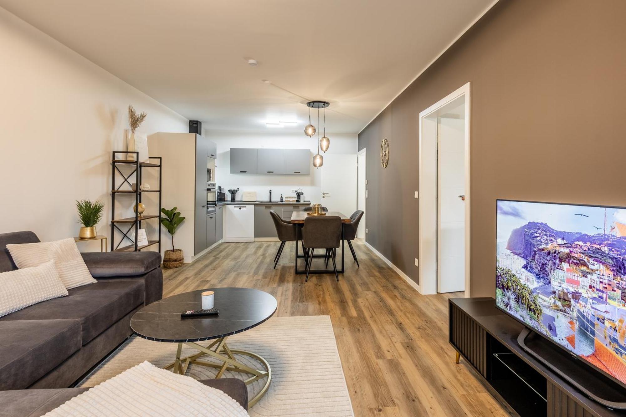 Premium Suite 02 I Smart-Tv I Terrasse I Wifi Хамм Экстерьер фото